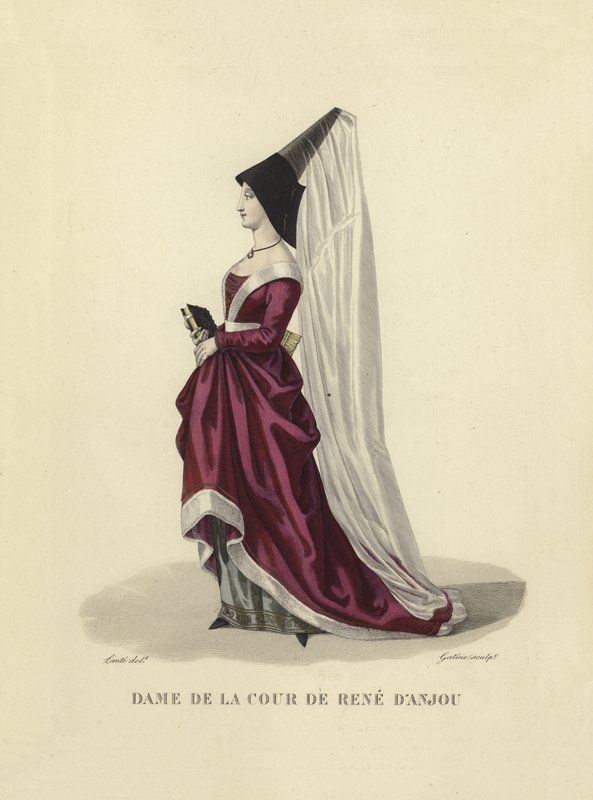 Dame am Hof von René von Anjou von French School