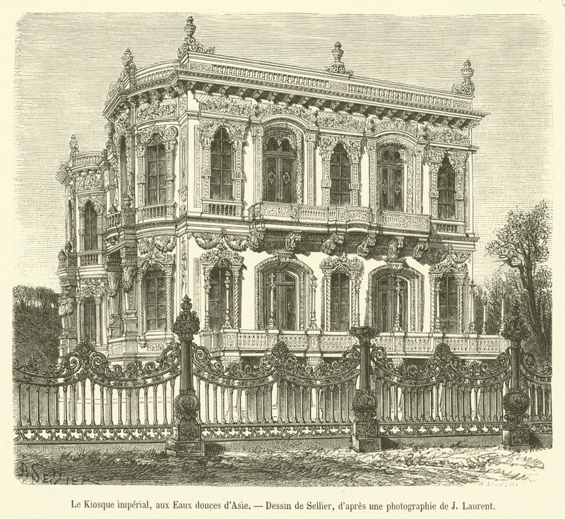 Der Kaiserliche Kiosk an den Süßwassern Asiens von French School