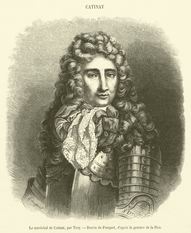 Der Marschall von Catinat von French School