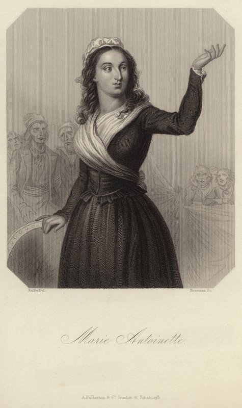 Marie Antoinette - Königin von Frankreich (1755-1793) von French School