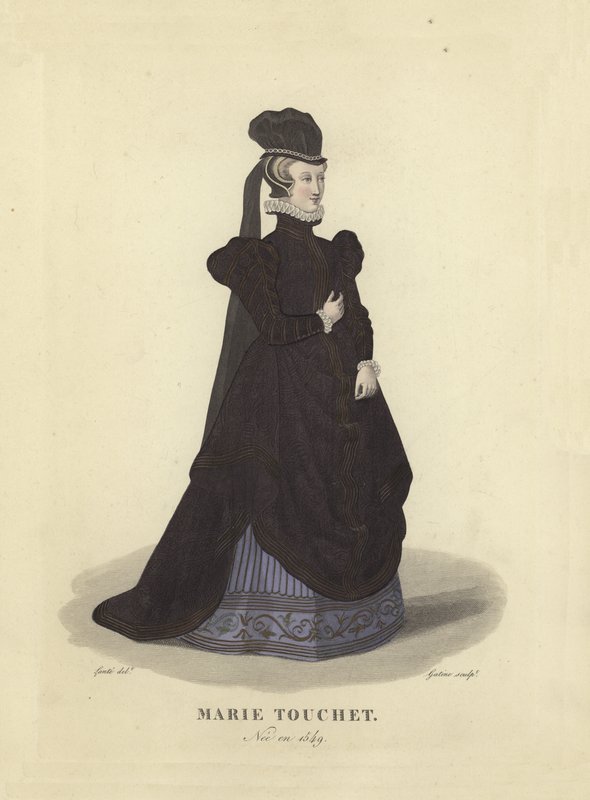 Marie Touchet, Mätresse von König Karl IX. von Frankreich von French School