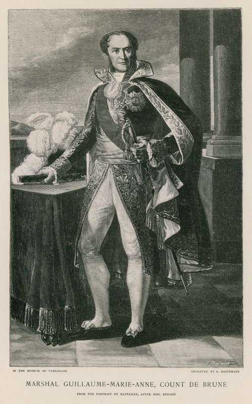 Guillaume-Marie-Anne, Graf de Brune von French School