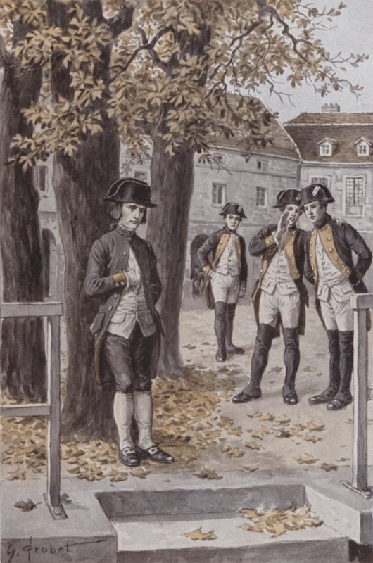 Napoleon an der Militärschule, Brienne von French School