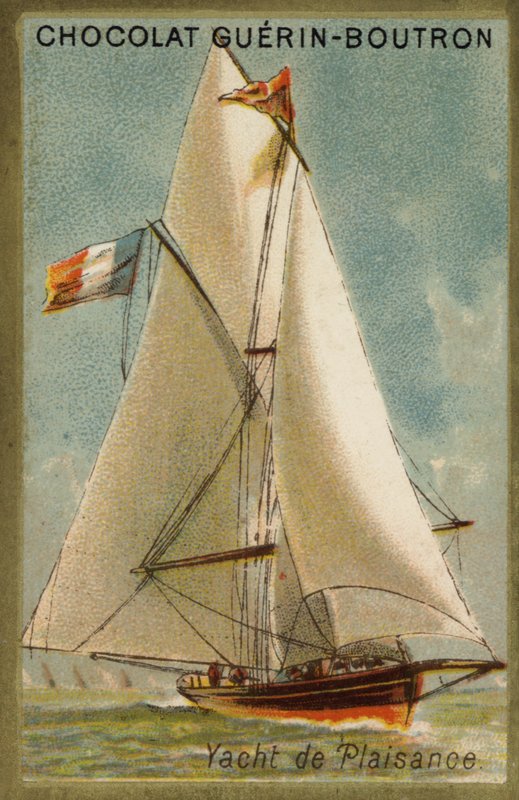 Vergnügungsyacht von French School