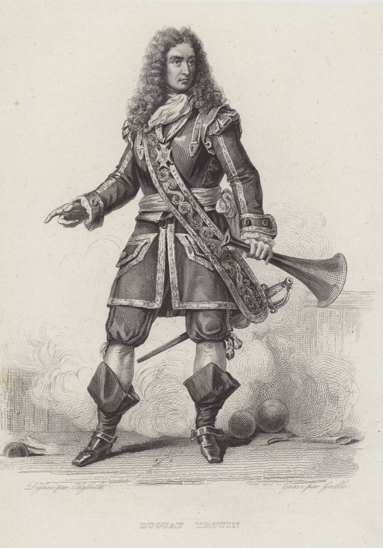 Rene Duguay-Trouin, französischer Korsar von French School