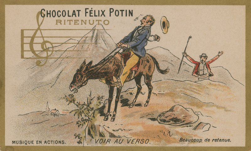 Ritenuto. Viel Zurückhaltung von French School