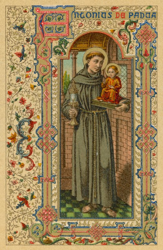 Heiliger Antonius von Padua von French School