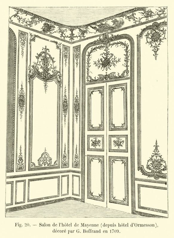 Salon des Hôtel de Mayenne, später Hôtel d