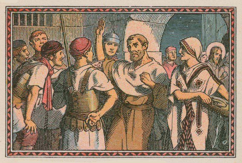 Szene aus dem Leben Jesu von French School
