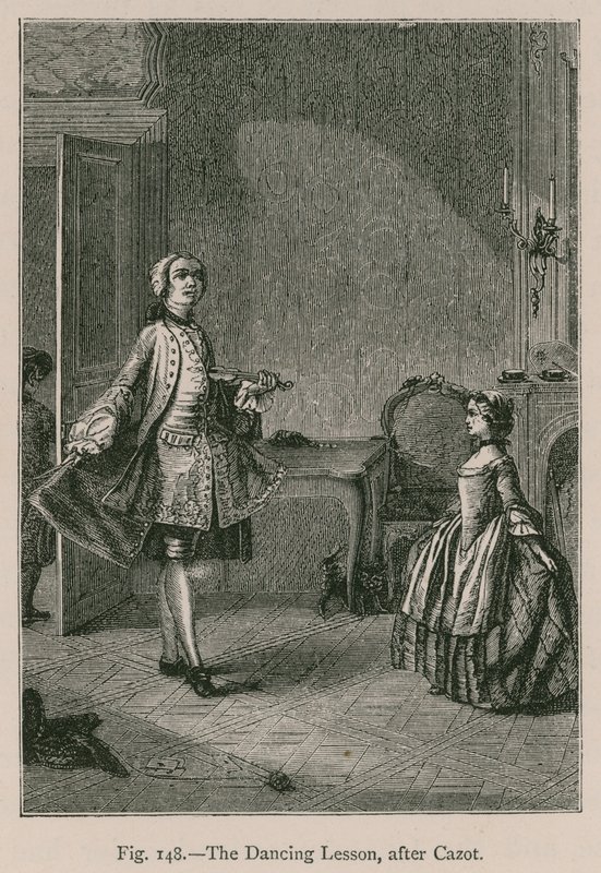 Die Tanzstunde (nach Cazot) von French School