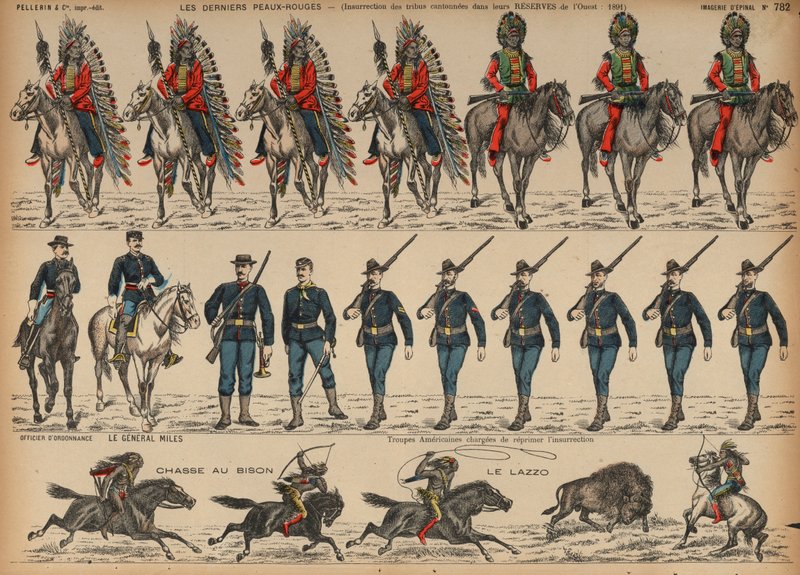 Der Geistertanz, Aufstand der Lakota Sioux von French School