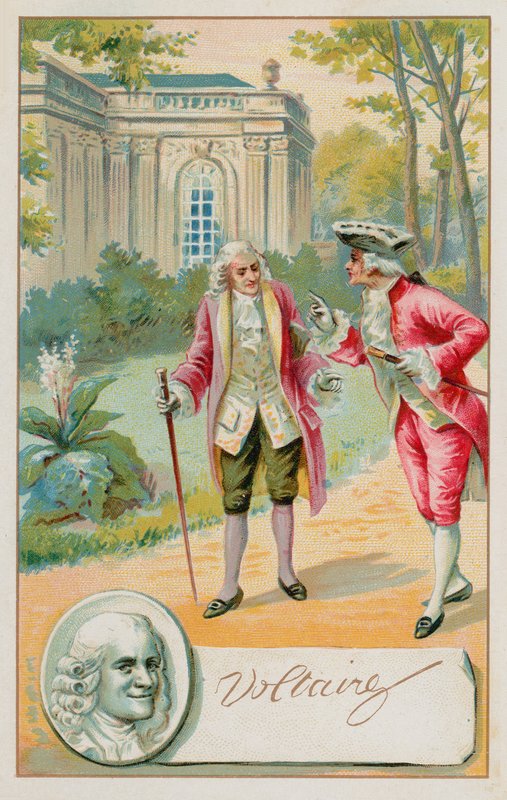 Voltaire, französischer Aufklärer, Historiker und Philosoph (1694-1778) von French School