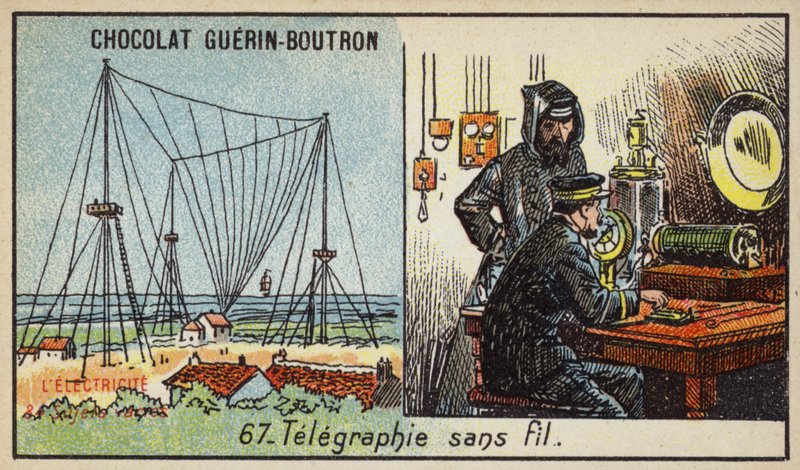 Drahtlose Telegrafie von French School