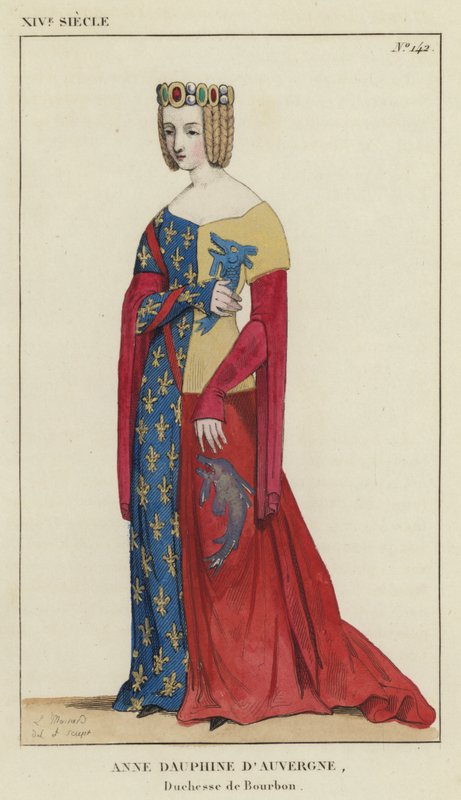 XIV Jahrhundert, Anne Dauphine d