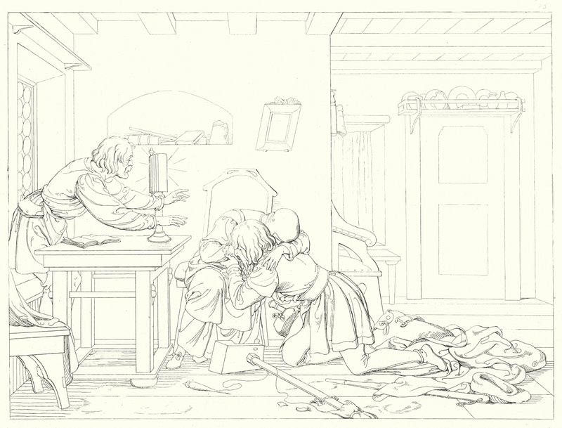 Illustration zu Schillers 
