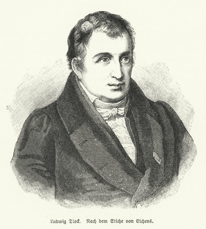 Ludwig Tieck, deutscher Dichter und Kritiker von Friedrich Eduard Eichens
