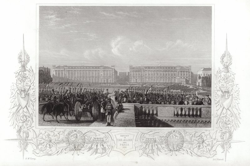 Einzug der Alliierten in Paris von G.W. Terry