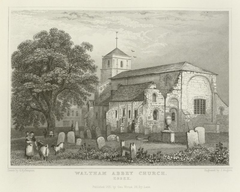 Waltham Abbey Church, Essex von George Bryant Campion