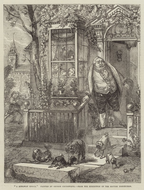 Ein Streich von George Cruikshank