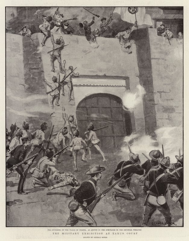 Die Militärausstellung in Earl