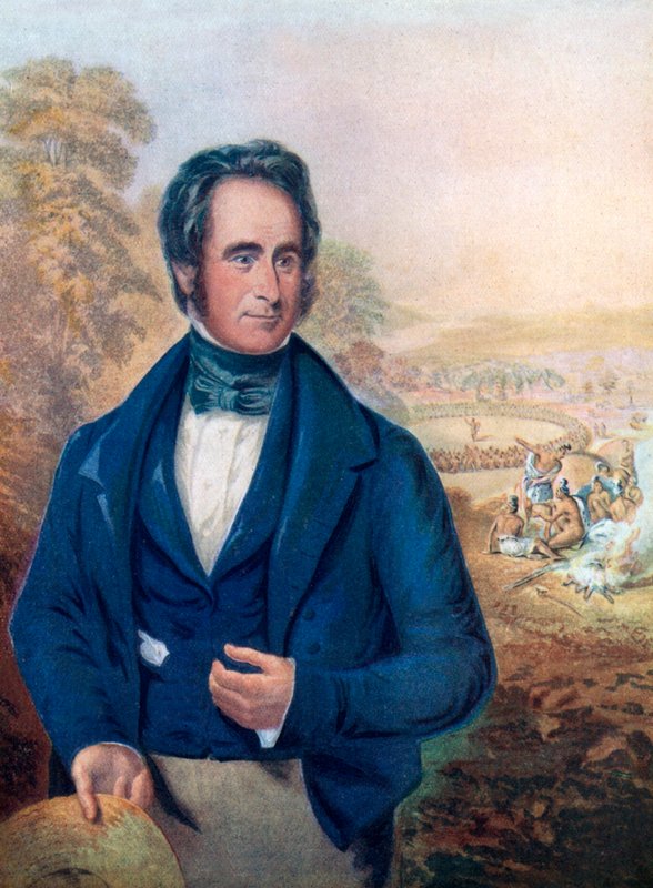 Der Rev Robert Moffat, der Apostel von Bechuana von George (after) Baxter