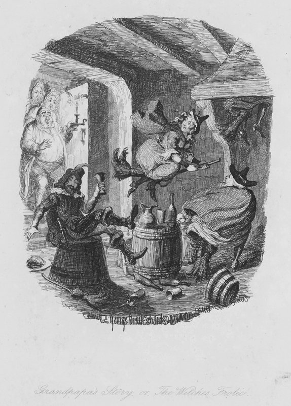 Großvaters Geschichte oder der Hexentanz von George (after) Cruikshank