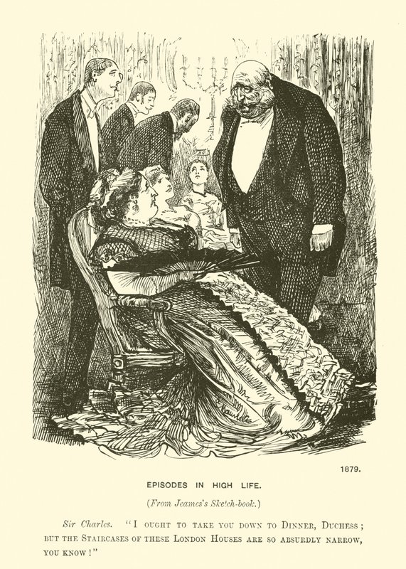 Episoden im hohen Leben (Gravur) von George (after) Du Maurier