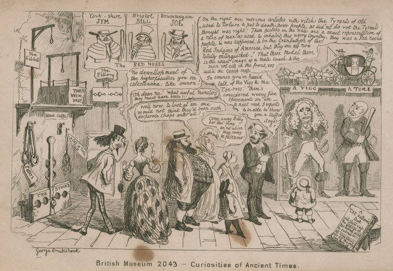Kuriositäten der alten Zeiten von George Cruikshank
