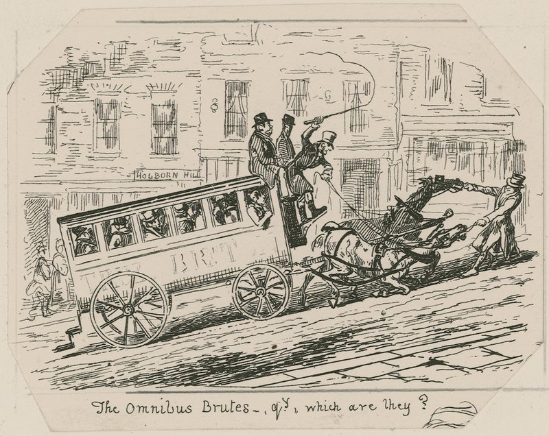 Die Omnibus-Bruten ... welche sind sie von George Cruikshank