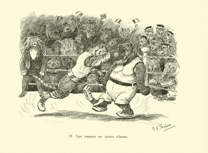 Herr Tiger errang einen glänzenden Sieg von George Henry Thompson