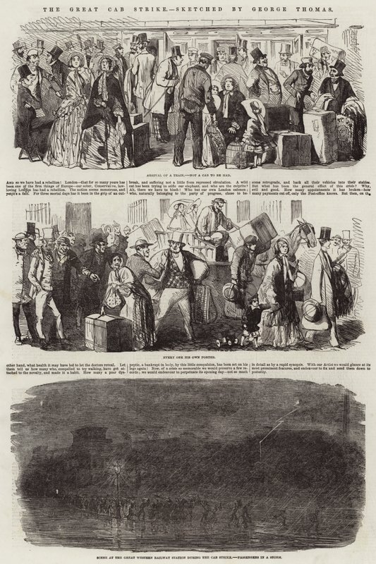 Der große Kutschstreik von George Housman Thomas