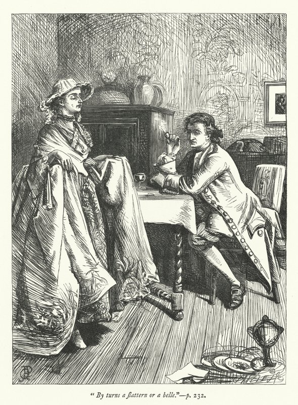 Illustration für Die doppelte Verwandlung (Gravur) von George John Pinwell