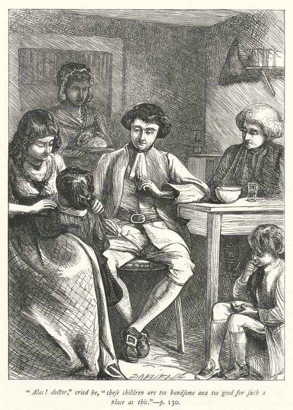 Illustration für Der Pfarrer von Wakefield von George John Pinwell