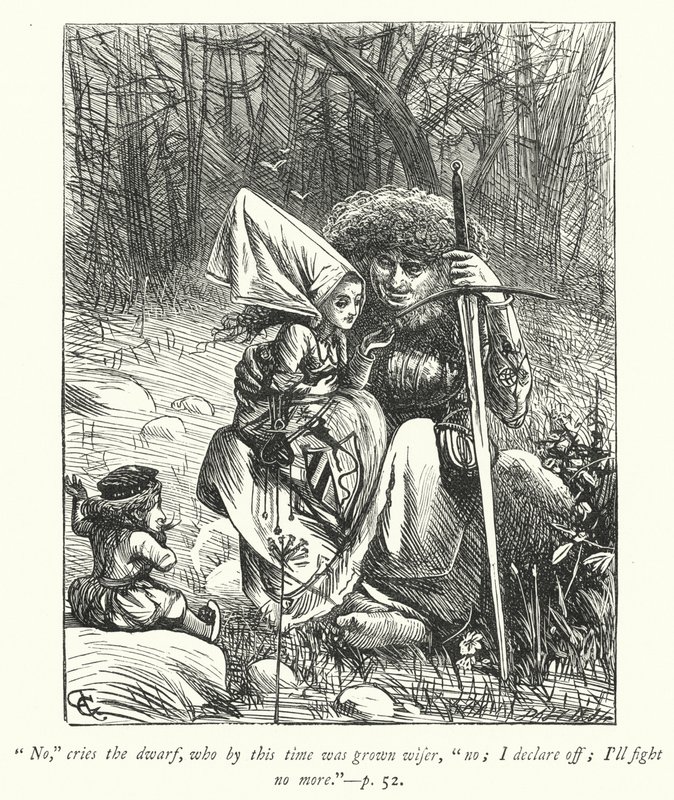 Illustration für Der Pfarrer von Wakefield (Gravur) von George John Pinwell