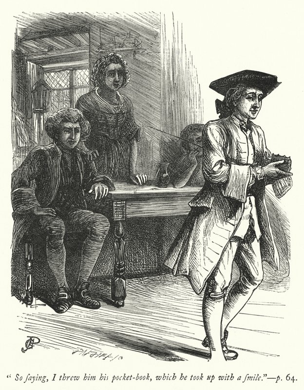 Illustration für Der Pfarrer von Wakefield (Gravur) von George John Pinwell