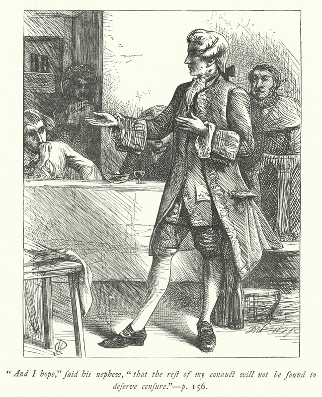 Illustration für Der Pfarrer von Wakefield (Gravur) von George John Pinwell