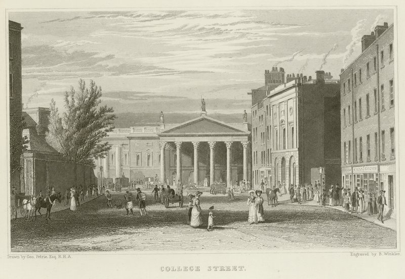 College Street von George Petrie