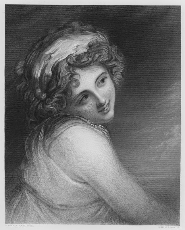 Eine Bacchantin (nach dem Bild in der Vernon-Galerie) von George after Romney