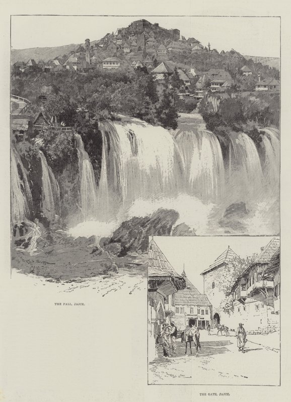 Skizzen aus Bosnien von Georges Bertin Scott