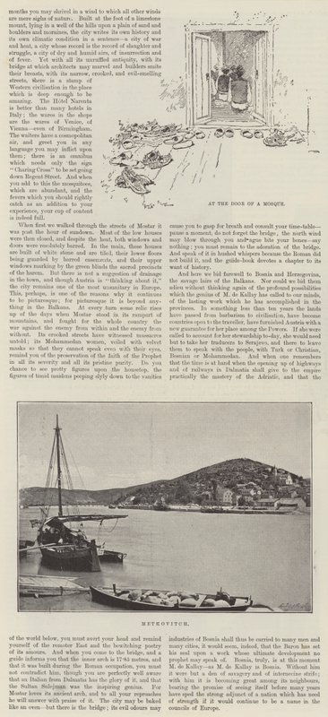 Skizzen aus Bosnien von Georges Bertin Scott