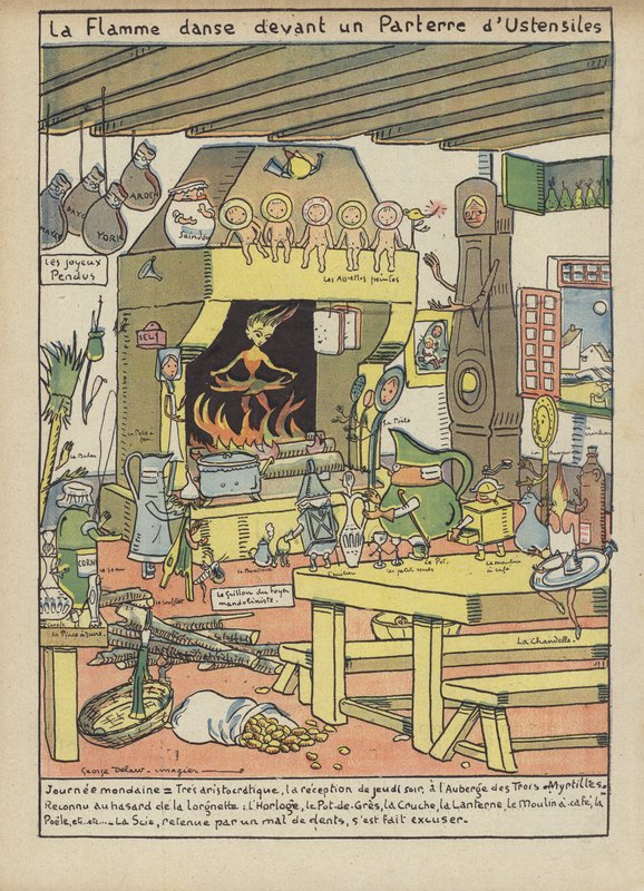 Illustration für Le Rire von Georges Delaw