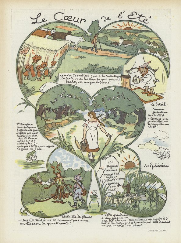 Illustration für Le Rire von Georges Delaw