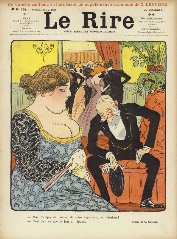 Illustration für Le Rire von Georges Meunier