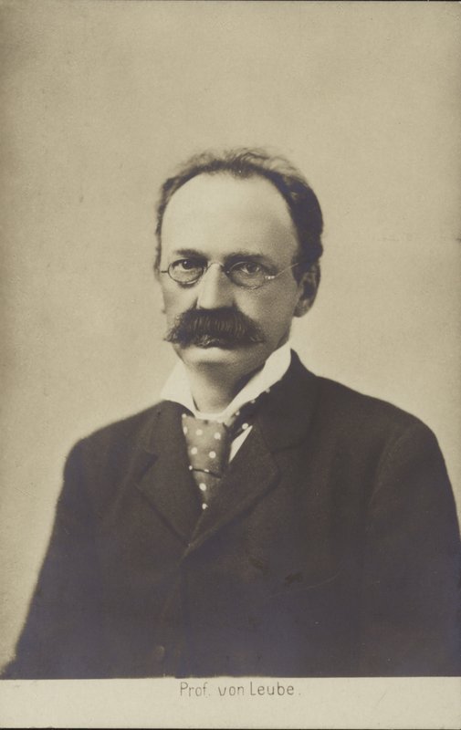Wilhelm Olivier Leube von German Photographer