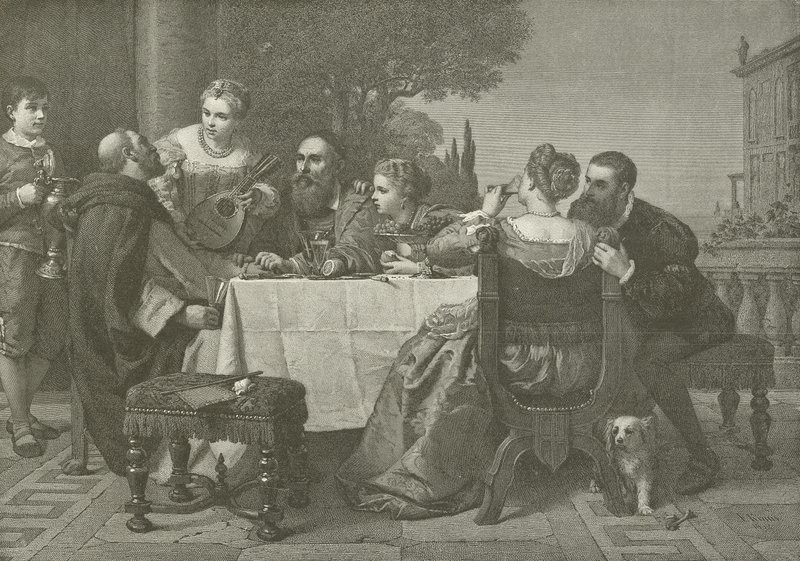 Ein Fest im Haus von Tizian von German School