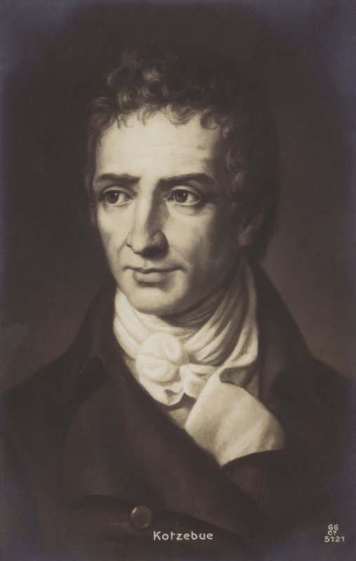 August Kotzebue (1761-1819), deutscher Dramatiker und Schriftsteller von German School