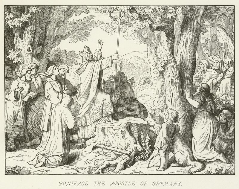 Bonifatius, der Apostel der Deutschen von German School