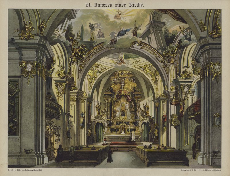 Kircheninneres von German School