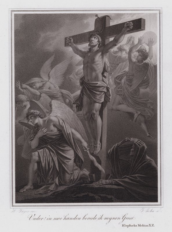 Vater! In deine Hände lege ich meinen Geist. Jesus am Kreuz von German School