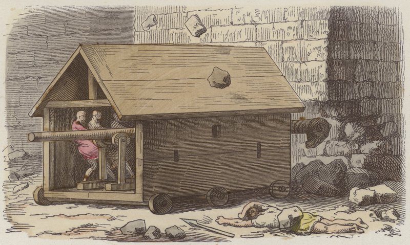 Römischer Rammbock von German School